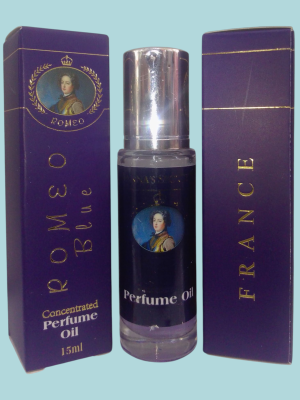 PERFUME. "ROMEO BLUE." PARA DAMAS.