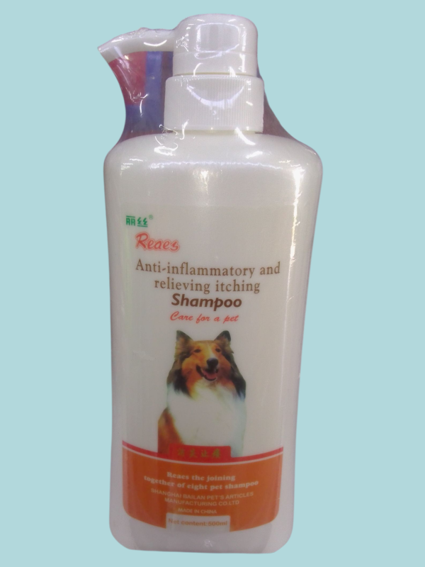 Champú para mascotas.
