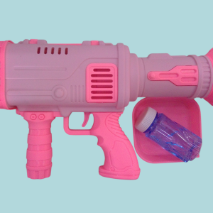 Pistola de burbujas.