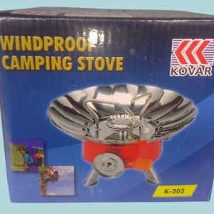 Cocina para acampar de gas.