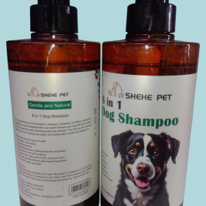 Champú para mascotas.