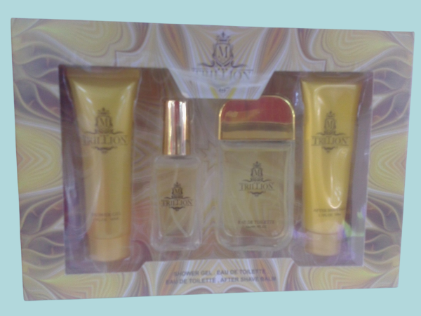 TRILLION. set de perfume para hombre. - Imagen 3