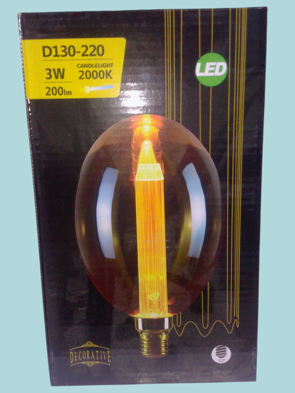 Bujía decorativas luz led.