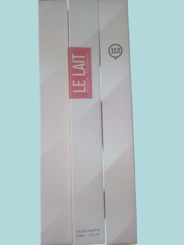 PERFUME. "LE LAIT." FRAGANCE PUOR FEMME. - Imagen 2