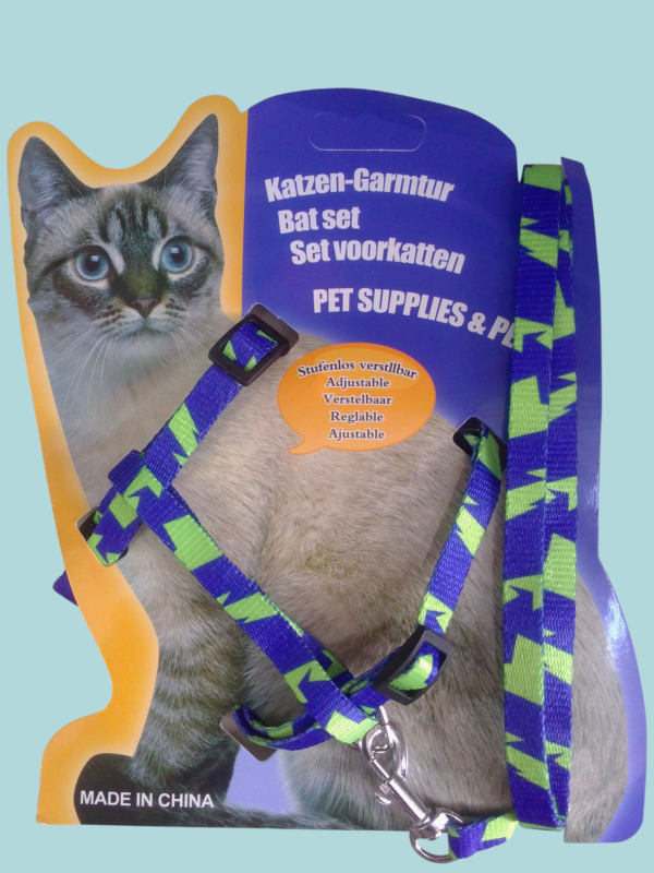 Pechera con rienda. Para gatitos.