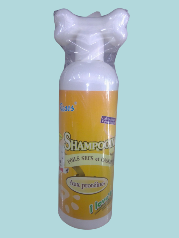 Shampoo para mascotas.