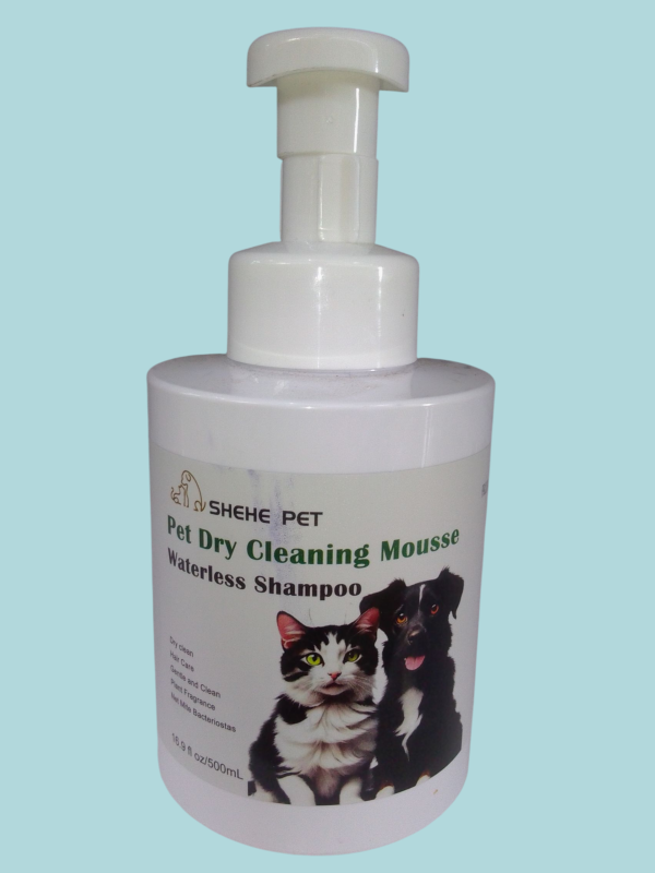 Champú espuma en seco para mascotas. - Imagen 2