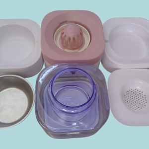 Dispensador para comida y agua. 3 en 1.