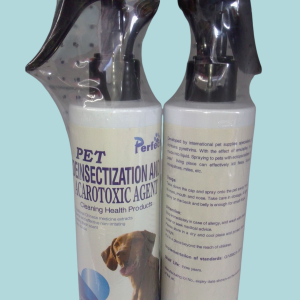 Spray antiparasitario. Para mascotas.