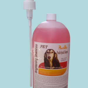 Champú para mascotas.