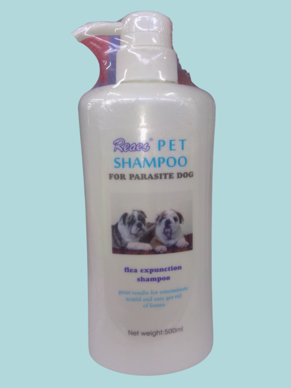 Champú para mascotas.