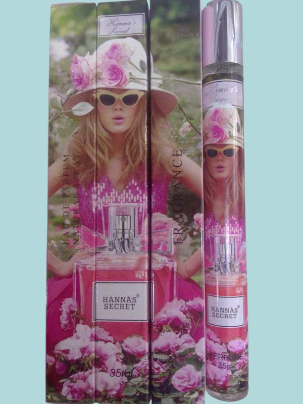 PERFUME. HANNA'S SECRET." FRAGANCE. PARA DAMAS.