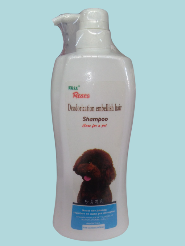 Champú para mascotas.
