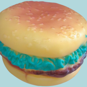 Hamburguesas mordedor para mascotas.