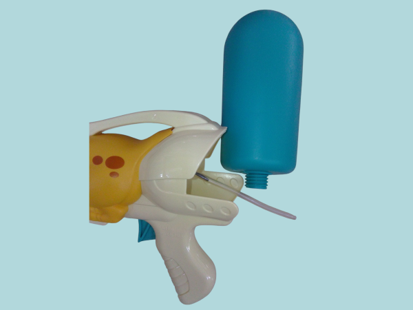 Pistola de agua figura de dinosaurio. - Imagen 3