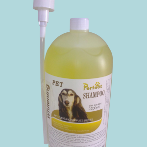 Champú para mascotas.