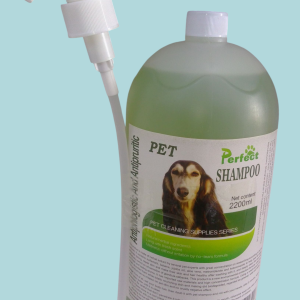 Champú para mascotas.