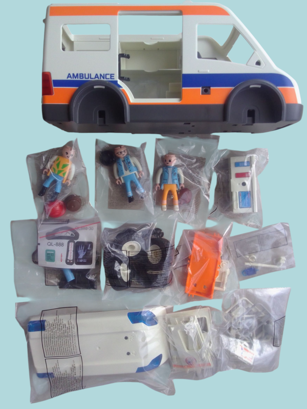 Ambulancia primeros auxilios.