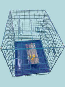 Jaula para mascotas.