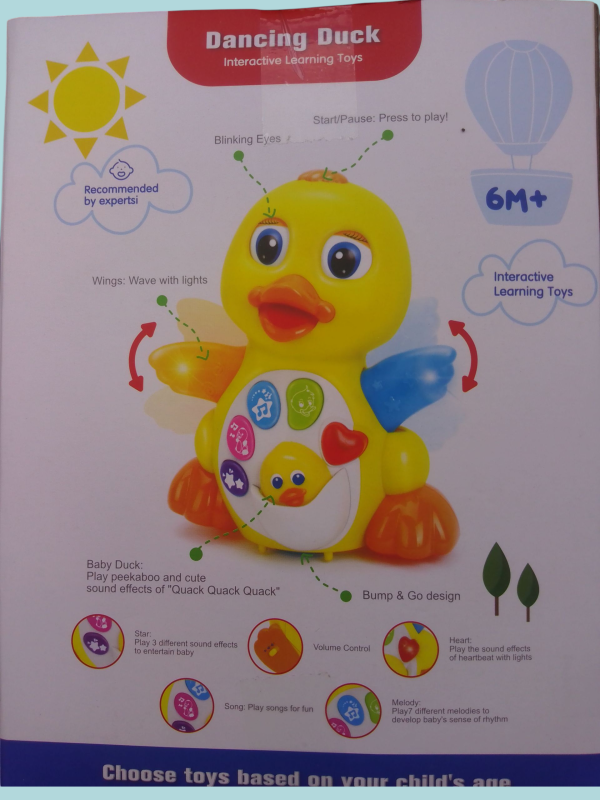 Patito bailarín.