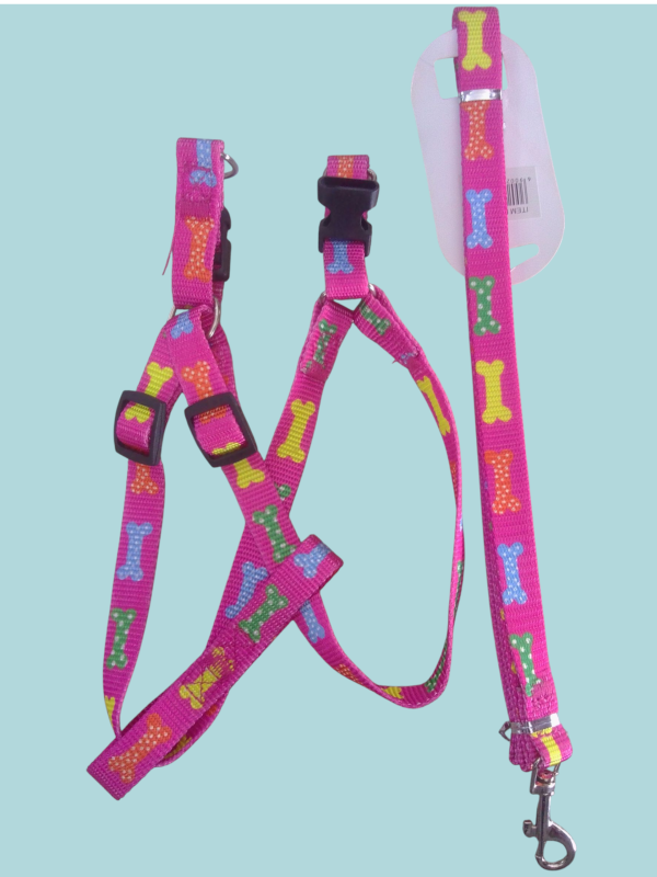 Pechera ajustable con su correa para pasear con su mascota. - Imagen 4