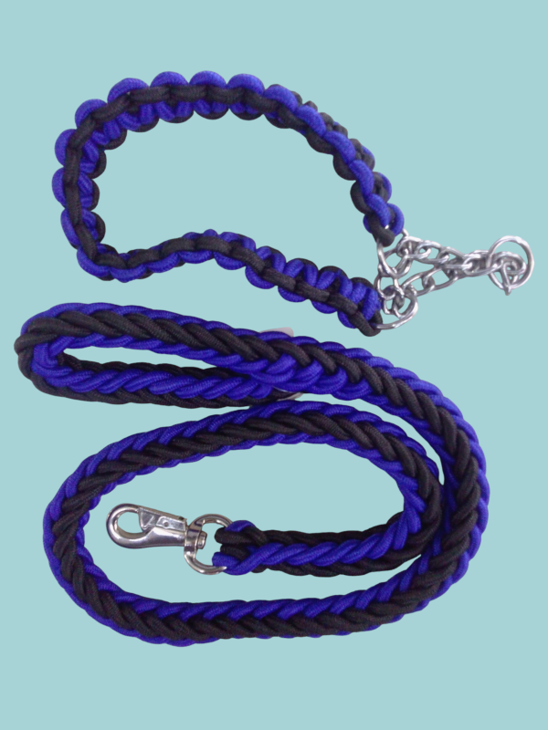 Collar con correa para mascotas.