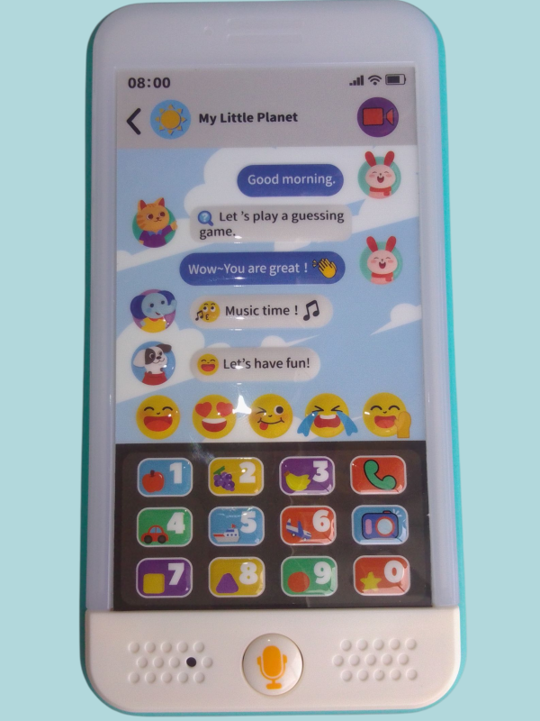 Celular interactivo. Para bebés.