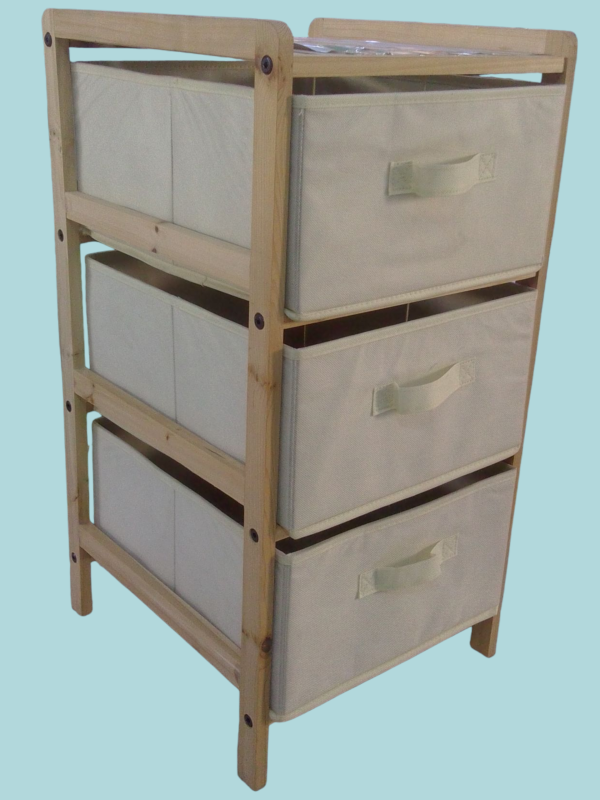 Mueble Organizador de 3 compartimiento. - Imagen 2