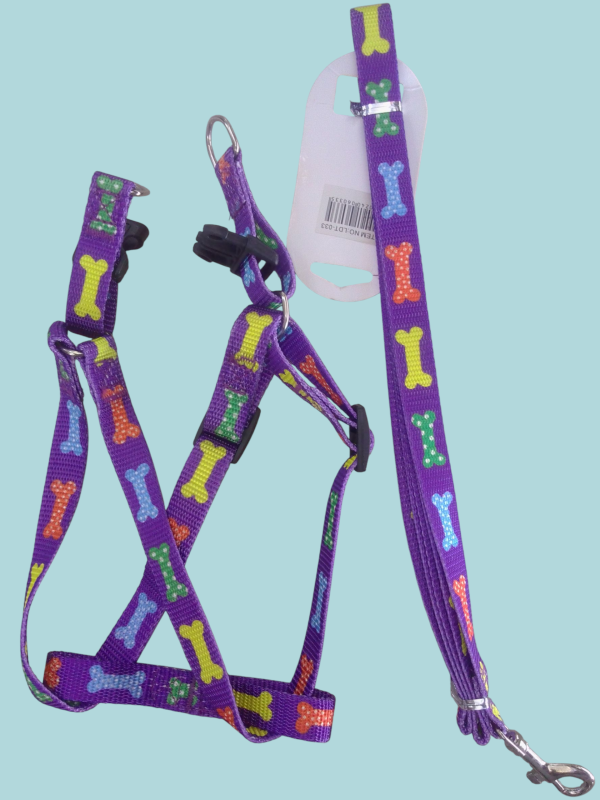 Pechera ajustable con su correa para pasear con su mascota. - Imagen 2
