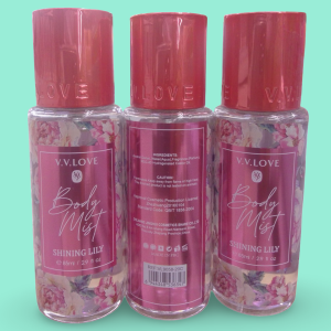 "BODY MIST." Shining Lily. BODY PARA DAMAS.