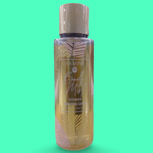 " BODY MIST " SHIMMER AMAZING GOLD. BODY PARA DAMAS.
