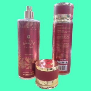 " FANTASÍA DE PERFUME". "DULCE SERENIDAD". BODY PARA DAMAS.