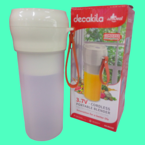 LICUADORA INALÁMBRICA RECARGABLE. DECAKILA.