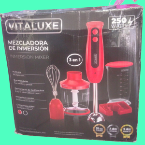 BATIDORA 3 en 1 MULTIFUNCIONAL MANUAL. MARCA. VITALUXE.