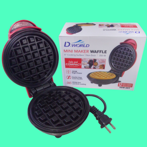 MINI WAFFLERA. MARCA D. WORLD.