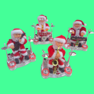 ADORNO MUSICAL DE PAPÁ NOEL.