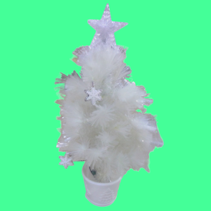 ÁRBOL NAVIDEÑO DE FIBRA ÓPTICA.