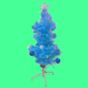 ARBOLITO NAVIDEÑO DE FIBRA ÓPTICA.