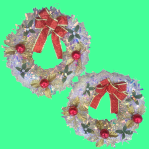 ARO. CORONA GUIRNALDA NAVIDEÑA.