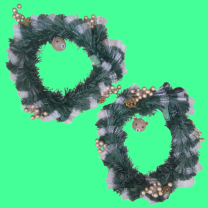 ARO. CORONA GUIRNALDA NAVIDEÑA.