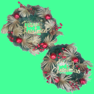 ARO. CORONA GUIRNALDA NAVIDEÑA.