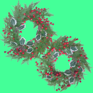 ARO. CORONA GUIRNALDA NAVIDEÑA.