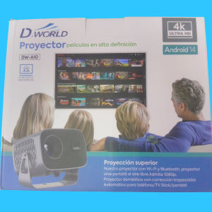 PROJECTOR HD. MARCA. D.WORLD.