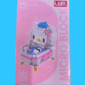 MINI BLOCK. FIGURA DE KITTY. DANNY HOME.