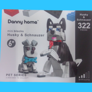 MINI BLOCK. SERIE MASCOTAS. DANNY HOME.