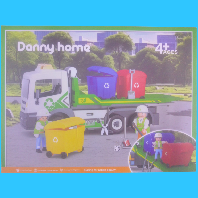 CAMIÓN RECOLECTOR DE BASURA. DANNY HOME.