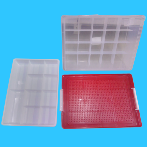 CAJA ORGANIZADORA. DE PLÁSTICO.