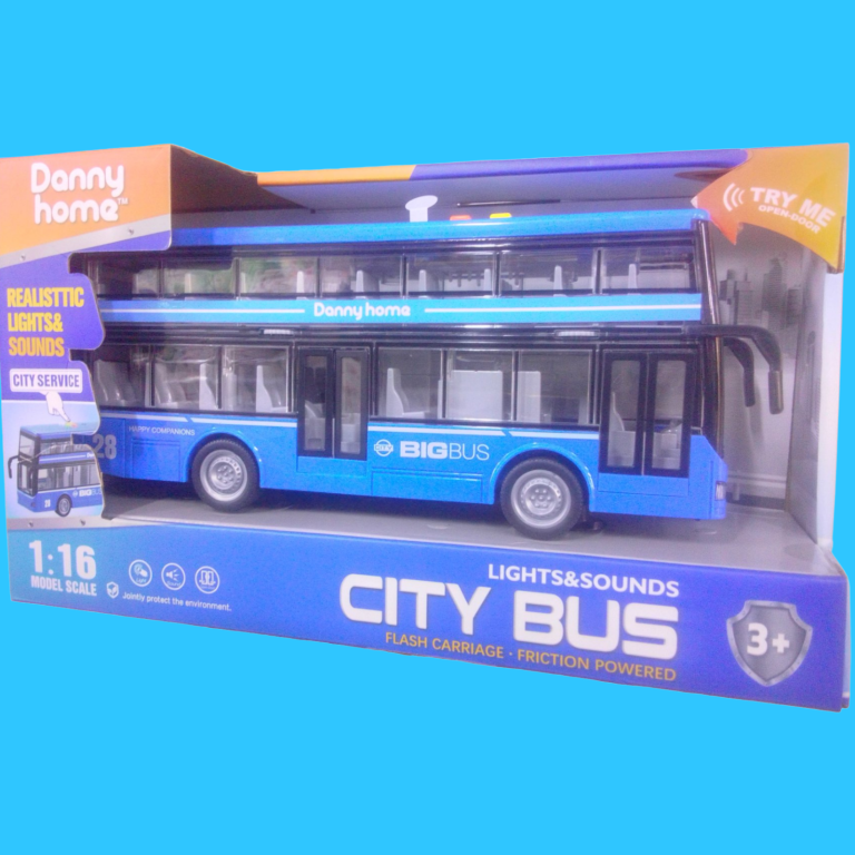 AUTOBÚS DE 2 PISOS O DOUBLE-DECKER BUS. DANNY HOME.