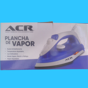 PLANCHA DE VAPOR. MARCA. ACR.