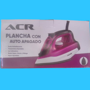 PLANCHA DE VAPOR. MARCA ACR.